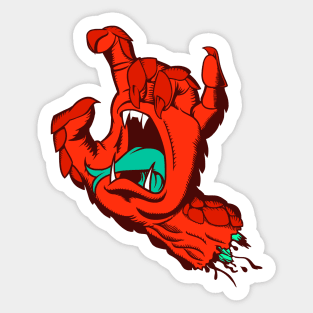 Sangre Azul red Sticker